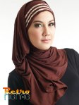 Hijab jilbab nignag   J-0313009 coklat
